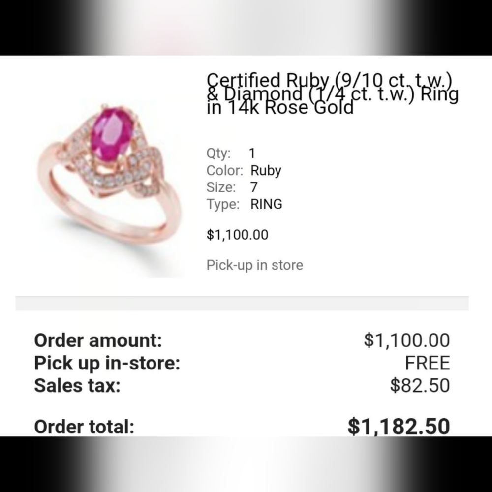 14k Ruby Ring - image 6